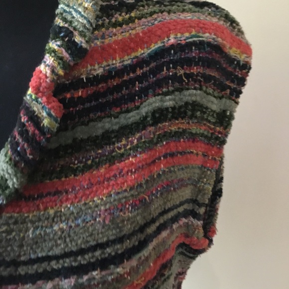 Gretel Underwood Santa Fe Women’s Hand Woven One Of A Kind Chenille Vest - Picture 6 of 10